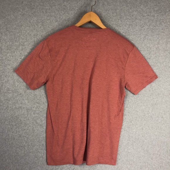 Rural Cloth America We Grow Beer Dusty Red Graphic Tee Shirt Size Medium - Picture 3 of 4